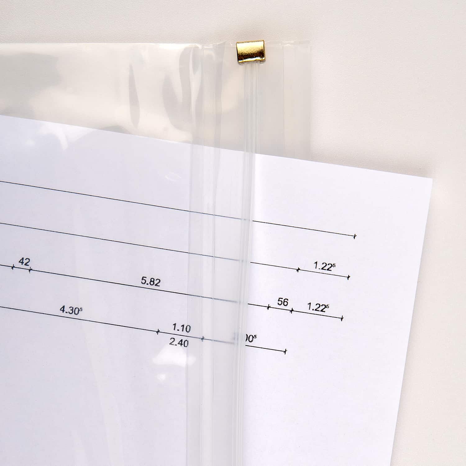 BÖCK Planschutzhülle DIN A0 900 x 1280 mm 10er Pack