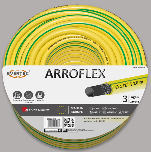 ARROFLEX   1/2' **METER** 50 Meter Wasserschlauch