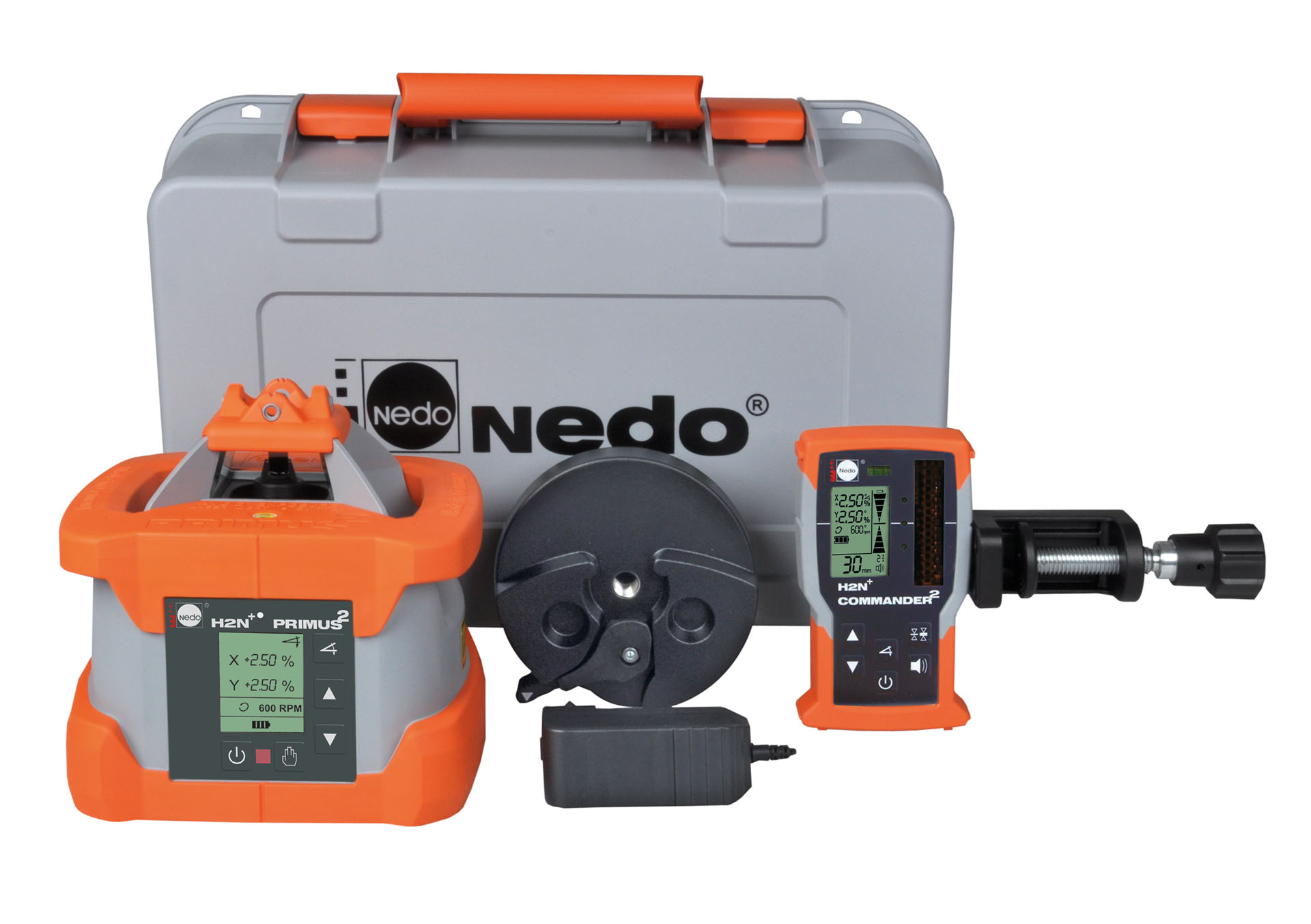 NEDO PRIMUS 2 H2N+ mit Neigungsüberwachung inkl. Kombimodul COMMANDER 2 H2N+