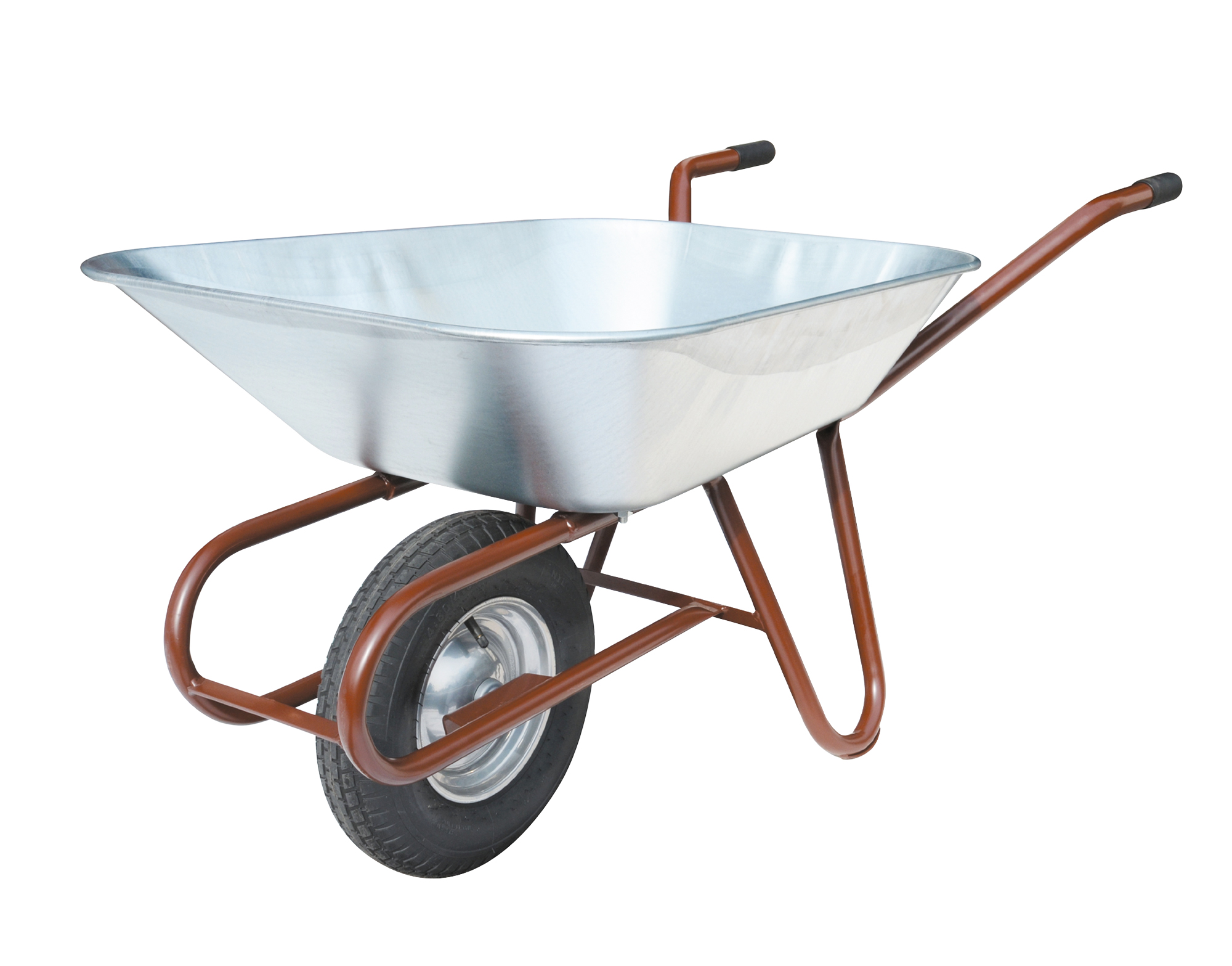 MÜBA Muldenkarre "Kipp-Car" Mulde 85L ganze Drahteinlage, Tragfähigkeit 200KG, 1,05mm Muldenstärke