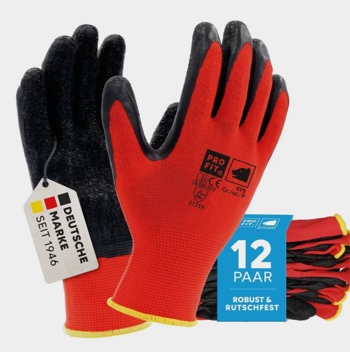 FITZNER  Latex Handschuh "Super" Größe 9-11