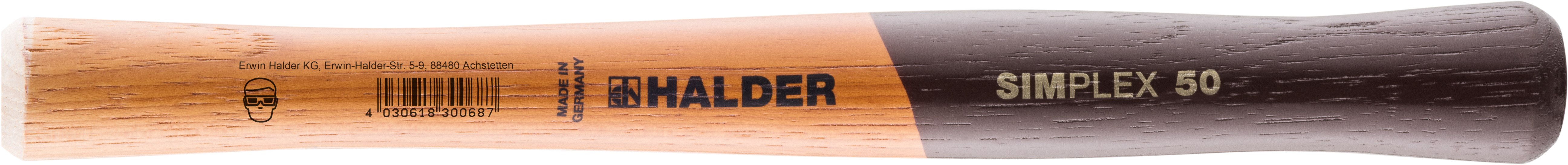 HALDER SIMPLEX-Stiel Ø 60 Holz
