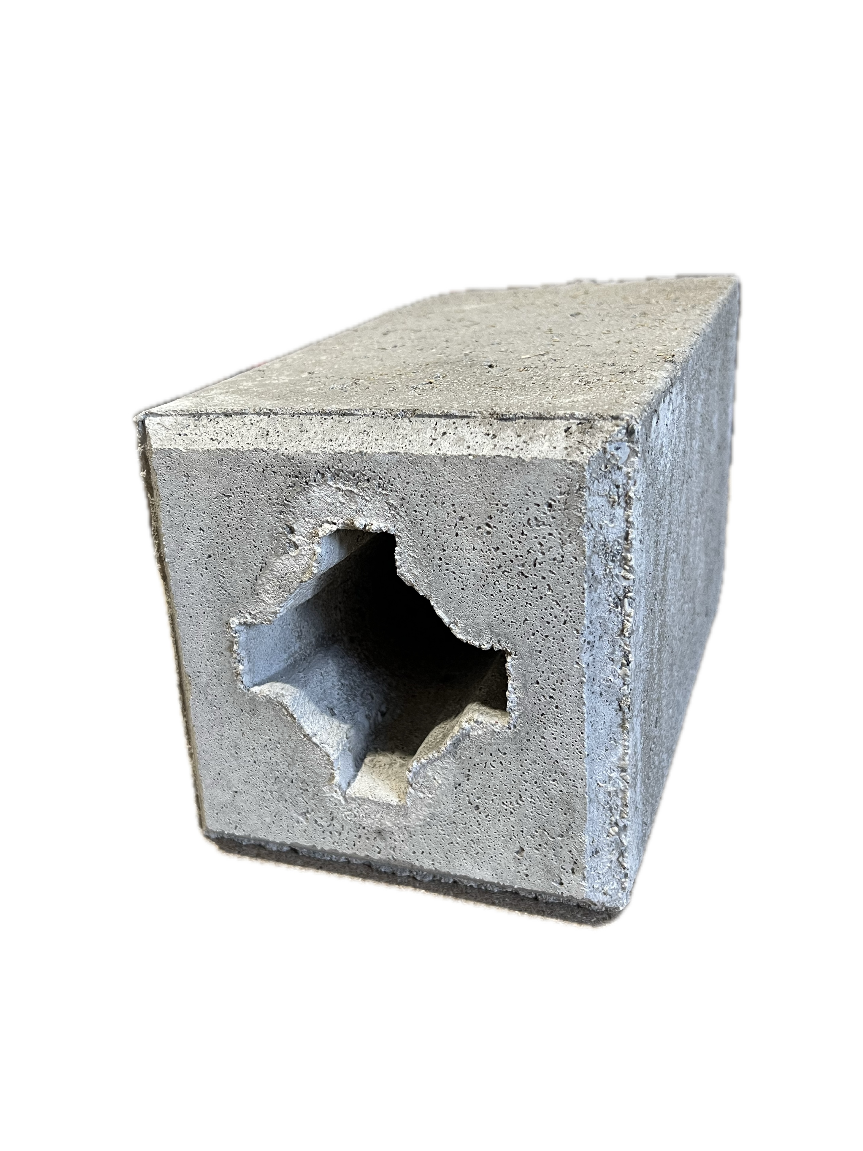 Beton-Verkehrsschildersockel m. Keilaussp. 60/450