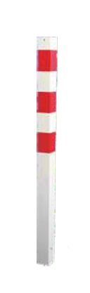 Pfosten für Weggesperre ohne Knieholm 70x70mm