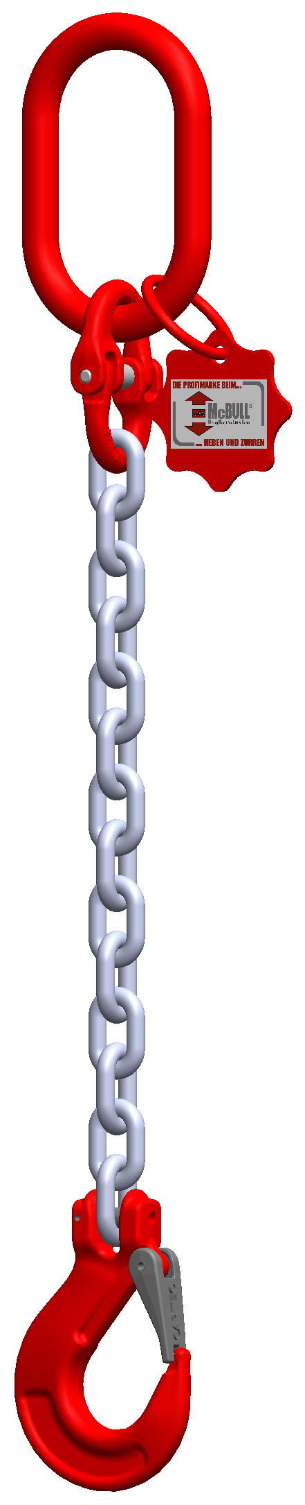 Kettengehänge 1x1m, 8mm, verz.