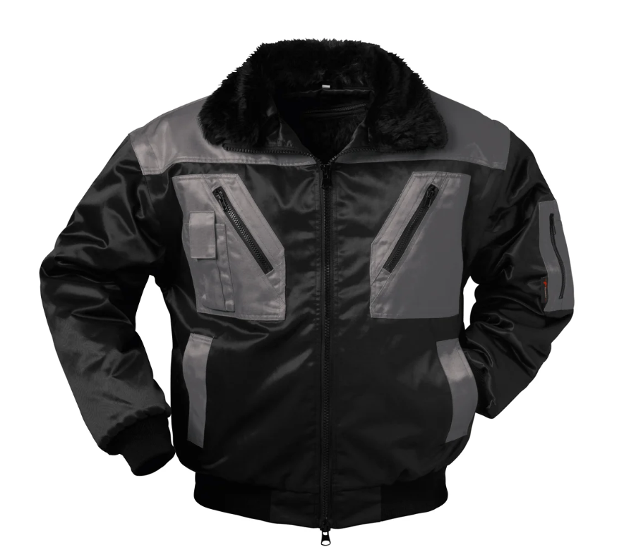 Pilotenjacke NORWAY  Gr. XXL - grau