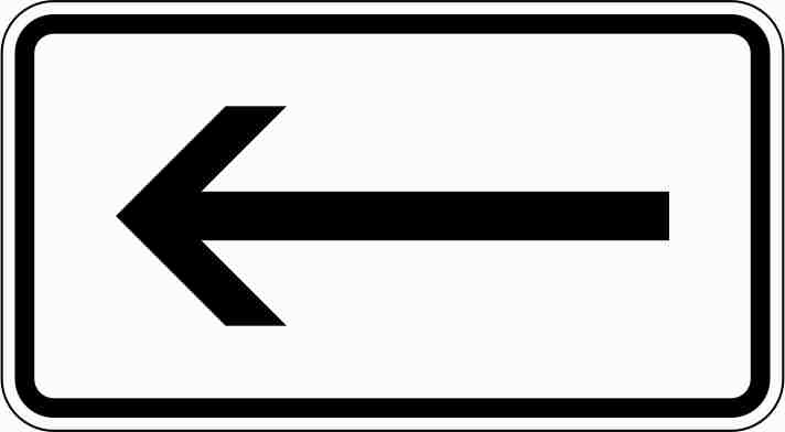 Zusatzschild  Nr. 1000-10, Alu RA2 330x600 mm
