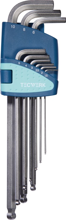TECWERK 6kant-Winkelschr.dr.satz 9tlg.