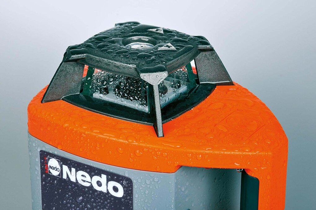 NEDO SIRIUS 1 H Set inkl. Laserempfänger ACCEPTOR MAXX mit Aluminium-Stativ