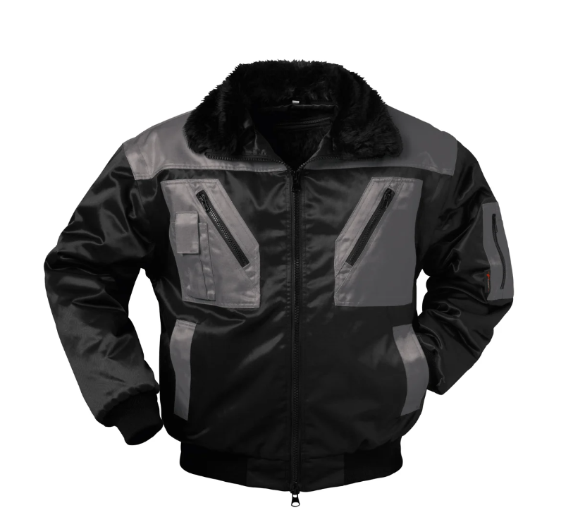 Pilotenjacke NORWAY  Gr. L - grau