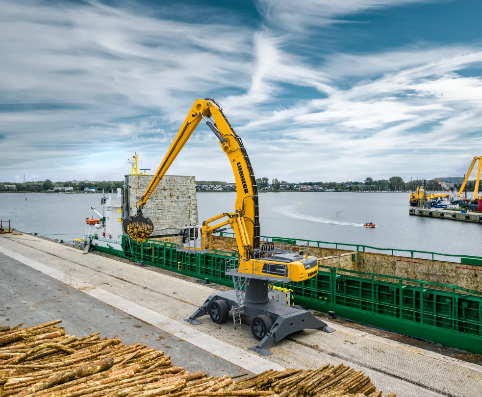 Liebherr Materialumschlagbagger LH 110 M HighRise Port G6.0-D
