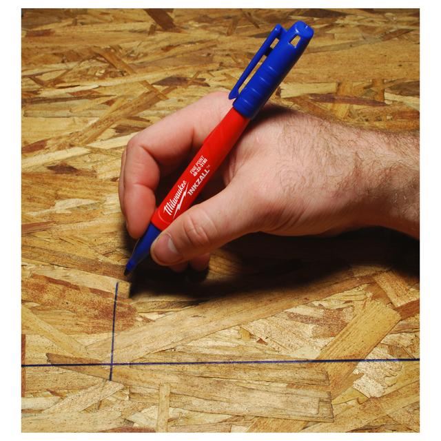 MILWAUKEE INKZALL feiner Permanentmarker blau
