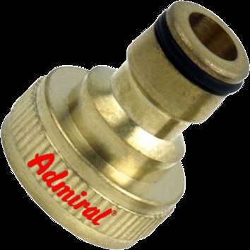 Gardena-Hahn Anschlussst. IG m. Vaterkup. 1"Messing
