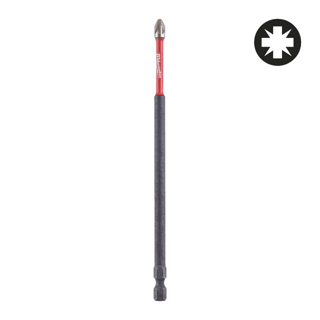 MILWAUKEE Bit PZ2 150mm SHOCKWAVE