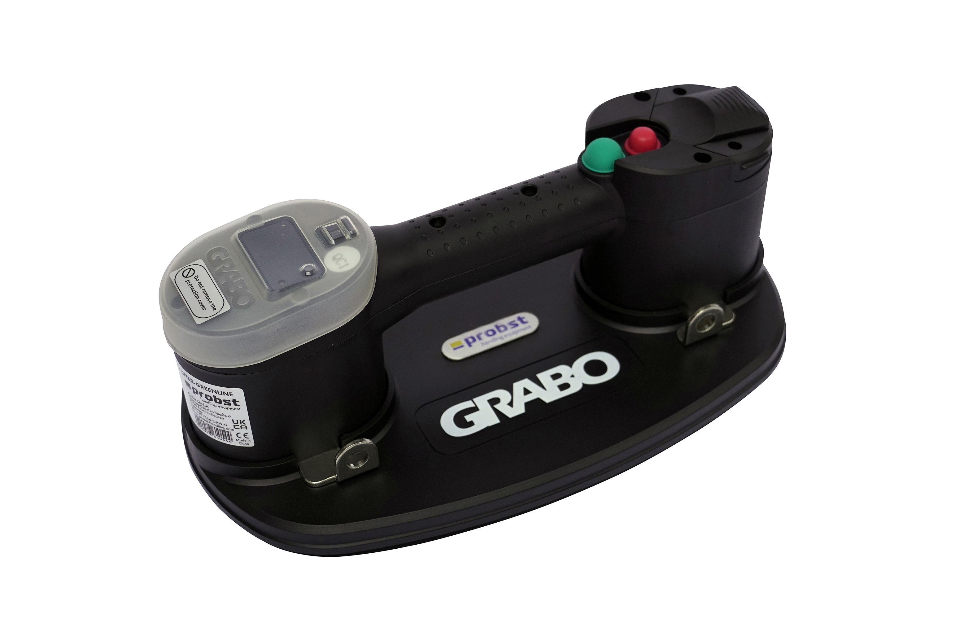 PROBST FLIEGUAN-AKKU-HANDY FXAH-120-GRABO-PRO-LIFTER- GREENLINE mit digitalem Manometer