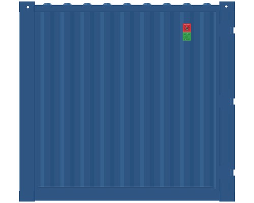 CONTAINEX Lagercontainer LC 8 enzianblau
