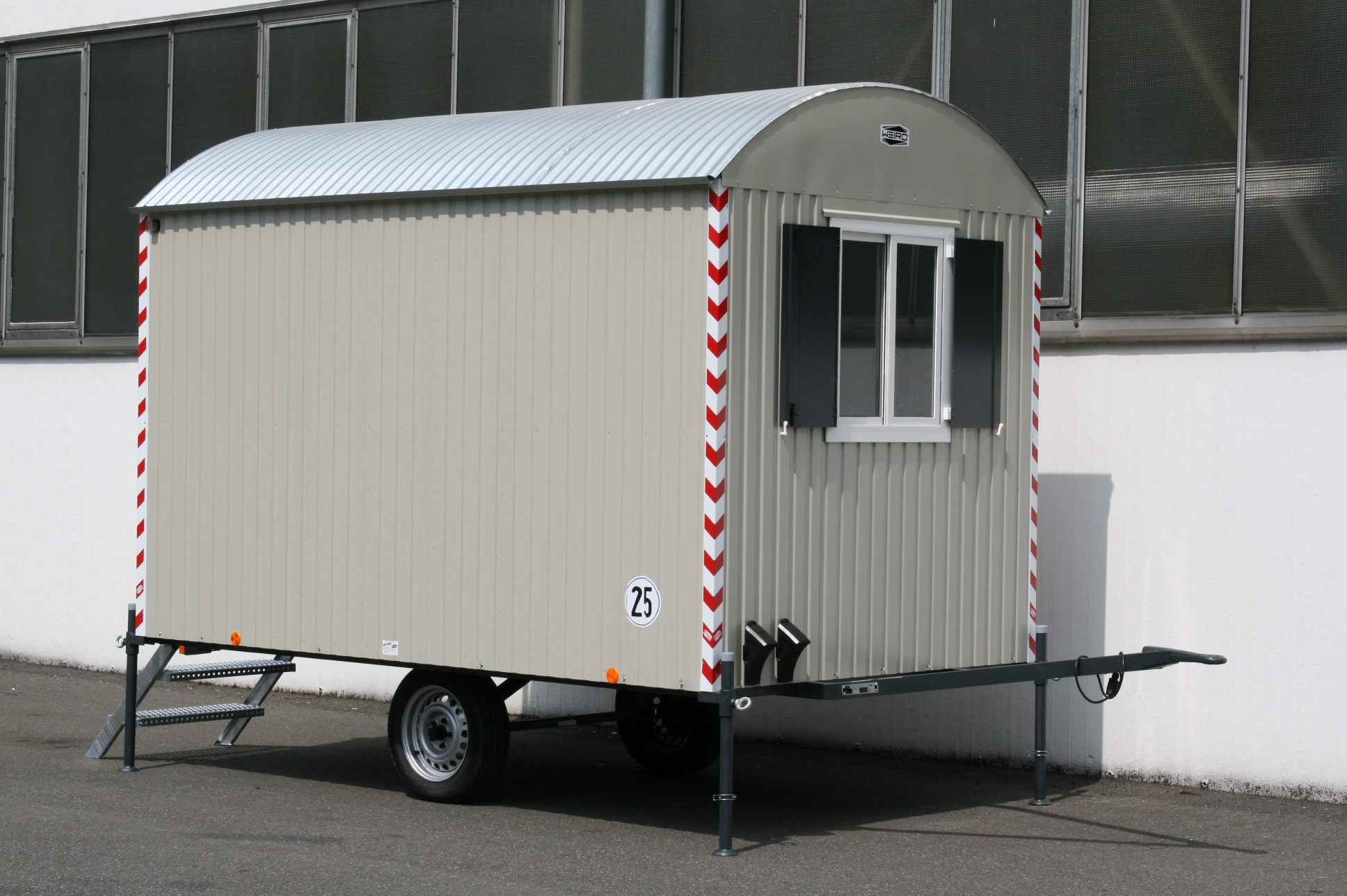 WEIRO Bauwagen SINUS A21 m. LKW-Zugstück