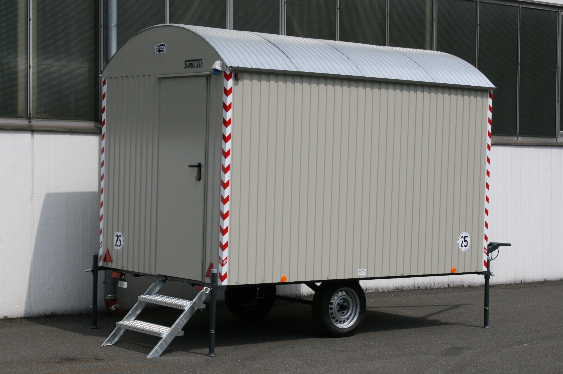 WEIRO Bauwagen SINUS A21 m. LKW-Zugstück