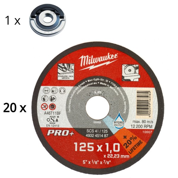 MILWAUKEE Trennscheiben Perfect Match