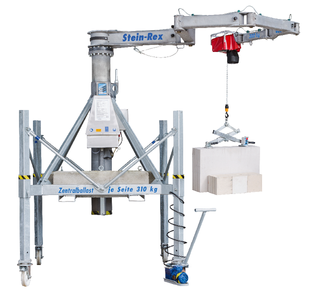 SCHULTE TRANSPORTSYSTEME Schulte Minikran STEINREX Basic