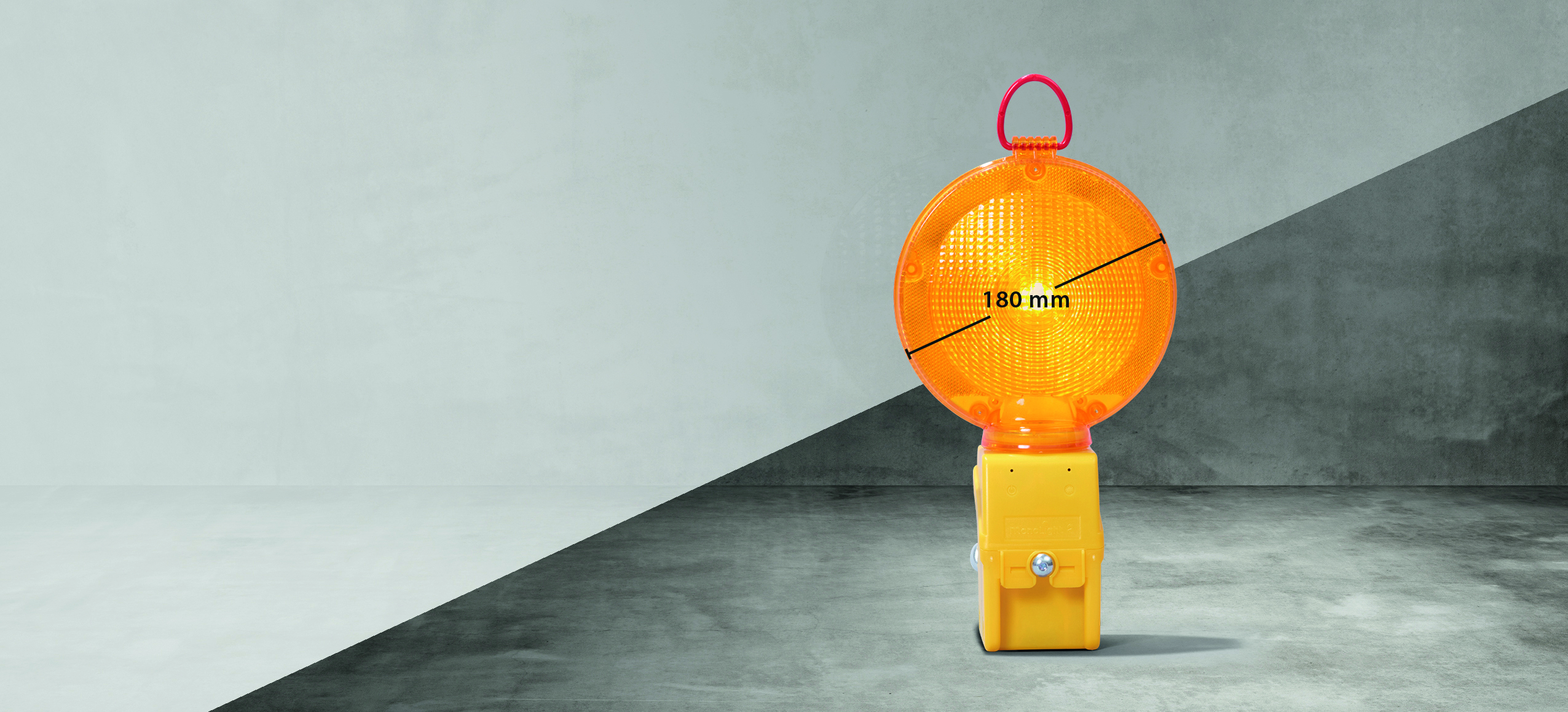 Absperrleuchte MONOLIGHT-LED gelb