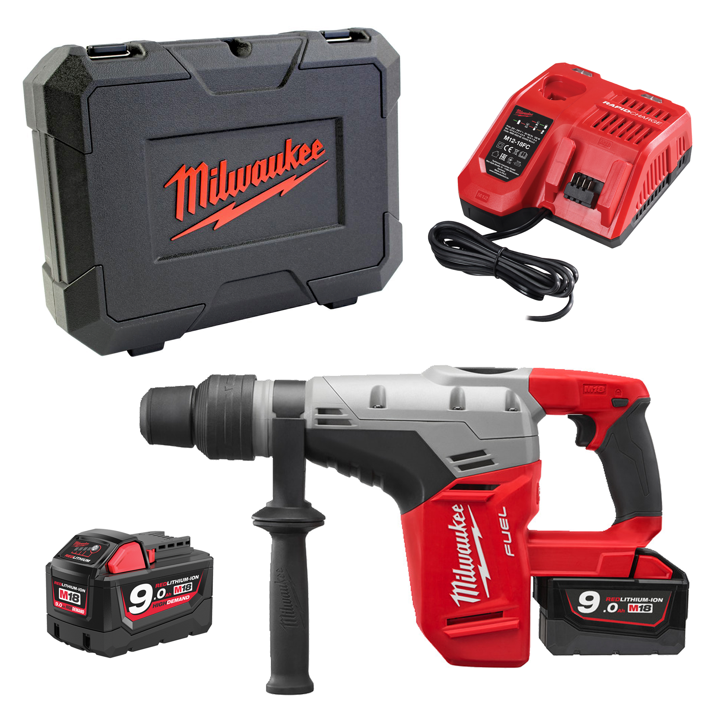 Milwaukee Akku-Kombihammer M18 CHM-902C