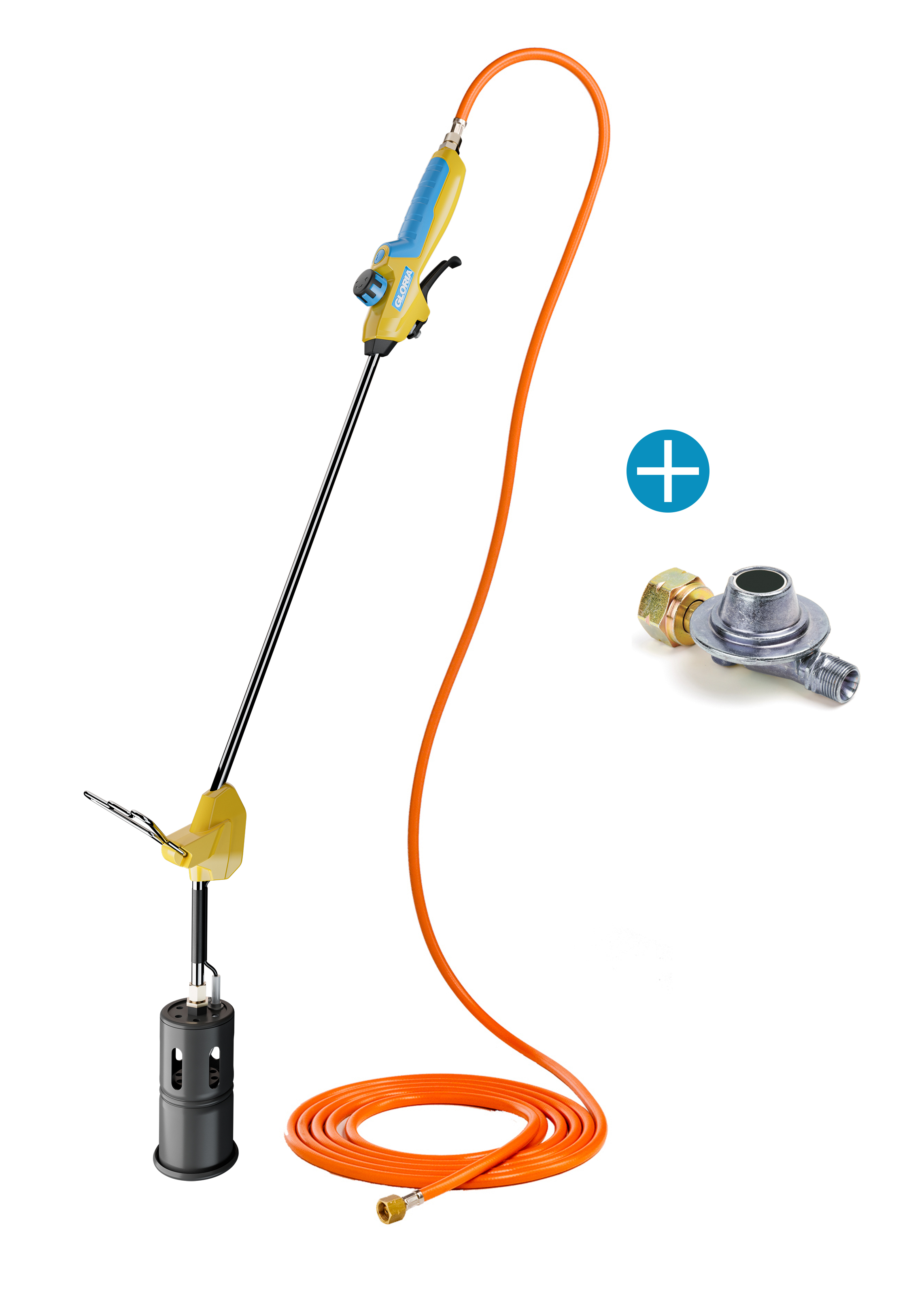 GLORIA Gasbrenner Thermoflamm Bio E+ Turbo +Druckminderer