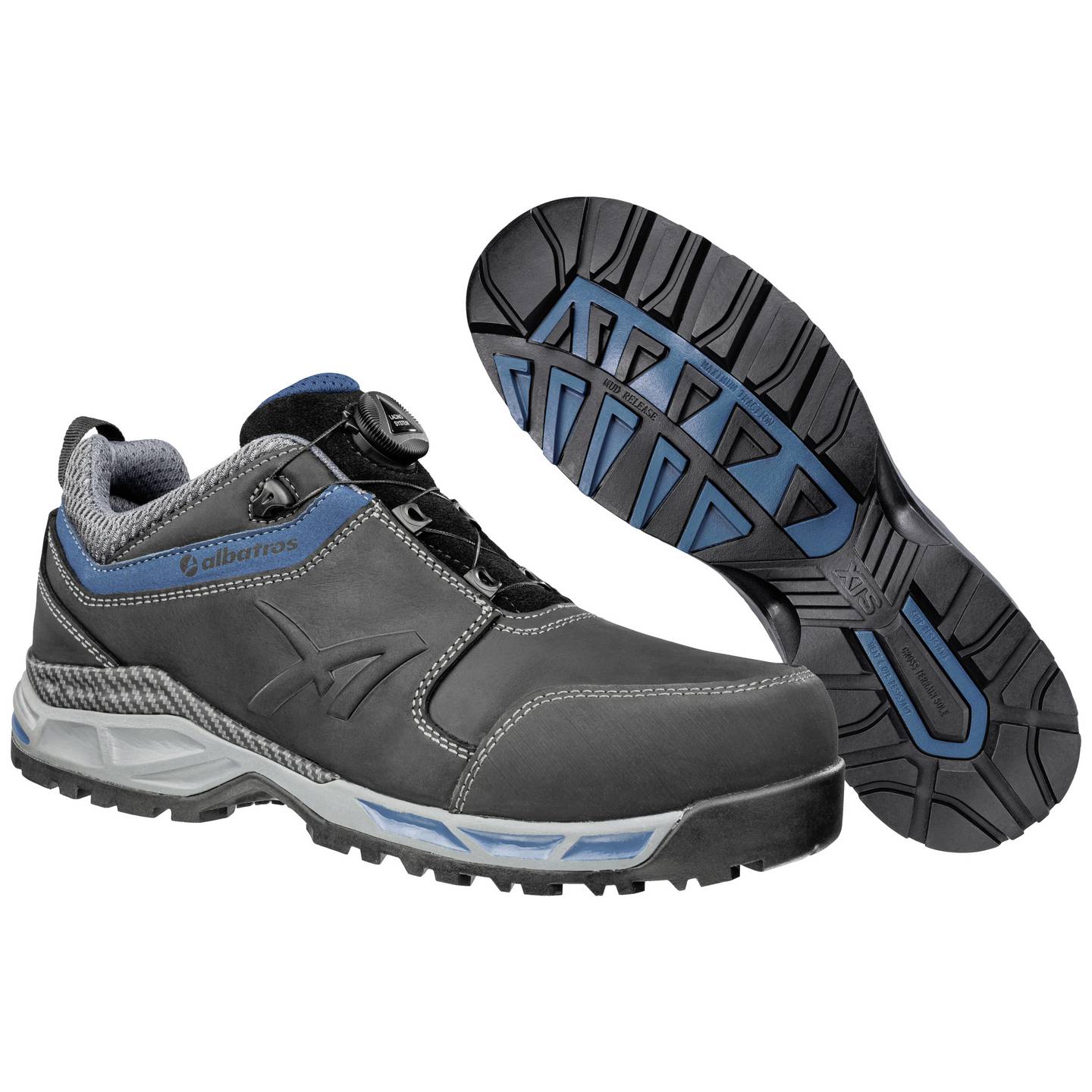 ALBATROSS TOFANE BLACK QL LOW S3 Gr. 44-46