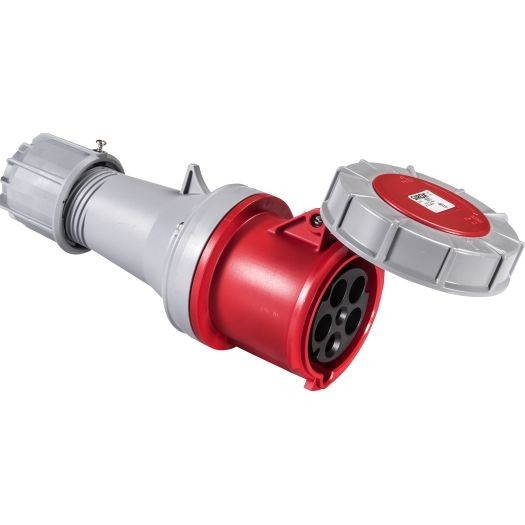 CEE-Kupplung PVC, 5 x 63 A, 400V