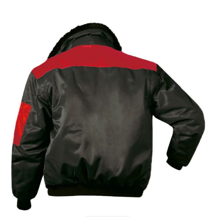 Pilotenjacke NORWAY  Gr. XL - rot